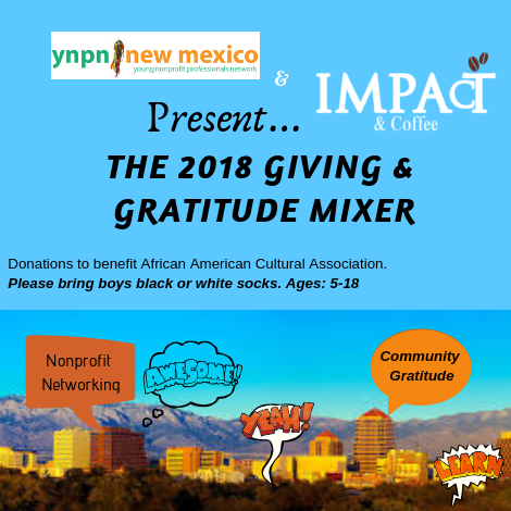 Giving & Gratitude Mixer 2018