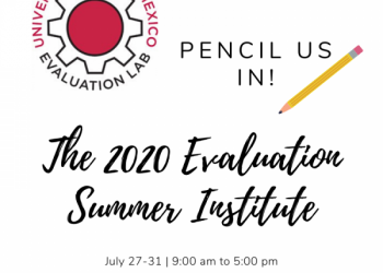 Image of the Save the Date - July 27-31, 2020; 9:00 am to 5:00 pm at the National Hispanic Cultural Center in Albuquerque, New Mexico