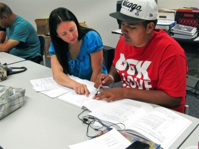 Distance Education Learners work online versus in the classroom.