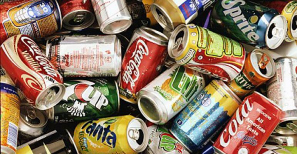 aluminum cans