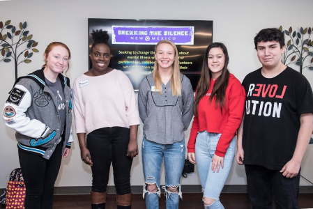 Youth who work with Breaking the Silence NM