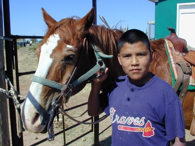 Camper and Horse