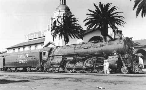 AT&SF 2926 Steam Locomotive restoration and operation in New Mexico